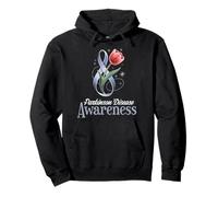 Parkinson Disease Awareness Month Tulip Parkinson Support Pullover Hoodie