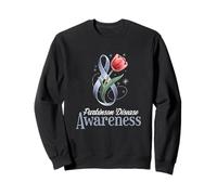 Parkinson Disease Awareness Month Tulip Parkinson Support Sweatshirt