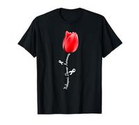 Parkinson Disease Awareness Tulip April Month T-Shirt