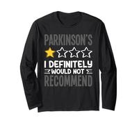 Parkinson’s 1 Star Would Not Recommend Awareness Long Sleeve T-Shirt