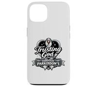 Parkinson’s Warrior Awareness Ribbon Support Christian Faith Case for iPhone 13