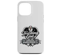 Parkinson’s Warrior Awareness Ribbon Support Christian Faith Case for iPhone 13 Pro Max