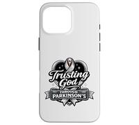 Parkinson’s Warrior Awareness Ribbon Support Christian Faith Case for iPhone 16 Pro Max