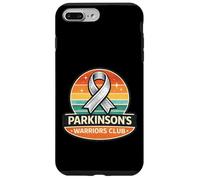 Parkinson’s Warrior Silver Awareness Ribbon Support Retro Case for iPhone 7 Plus/8 Plus