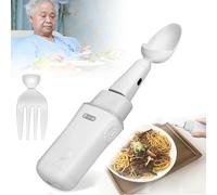 Parkinson Spoon,Parkinson Utensil with Active Stabilizing Technology, Adaptive Utensil for Elderly with Intelligent Eating Assistance