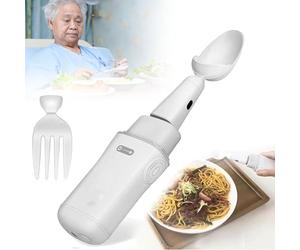 Parkinson Spoon with Active Stabilizing Technology for Intelligent Eating Assistance - Adaptive Utensil for Elderly & Tremor Relief