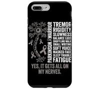 Parkinson Warrior It gets all on my nerve Parkinsons disease Case for iPhone 7 Plus/8 Plus