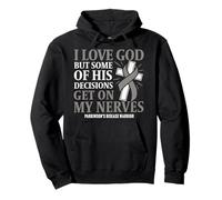 Parkinson Warrior Parkinsons disease Pullover Hoodie