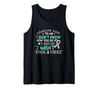 Parkinson's Disease Awareness I Wasn't Given Choice Ribbon Tank Top