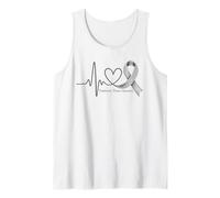Parkinson's Disease Awareness Month April Support Wear Grey Tank Top