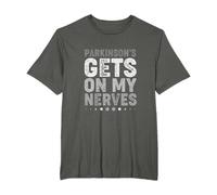 Parkinson's Gets On My Nerves Parkinson Disease Warrior T-Shirt