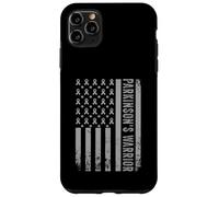 Parkinson's Warrior Awareness Ribbon Flag Support Case for iPhone 11 Pro Max