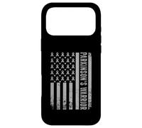 Parkinson's Warrior Awareness Ribbon Flag Support Case for iPhone 17 Pro Max