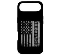 Parkinson's Warrior Awareness Ribbon Flag Support Case for iPhone Air