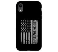 Parkinson's Warrior Awareness Ribbon Flag Support Case for iPhone XR