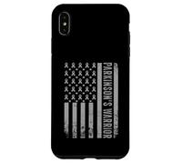 Parkinson's Warrior Awareness Ribbon Flag Support Case for iPhone XS Max