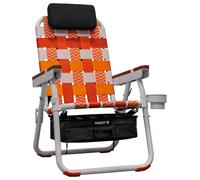 ParkIt - Comfortable recliner - Eclipse Sunkissed in Aluminium - Orange Orange one size