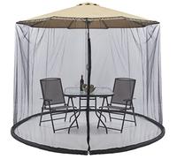 Parkland Umbrella Table Screen Parasol Mosquito Net Cover Bug Netting Cover, Parasol Converter Cover, 9 ft