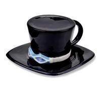 parknshop Anime Mug,Sabo Straw Hat Mugs,Ceramic Tea Milk Cup Office Cup Gifts for Christmas Birthday Gifts or Anime Gift Drinkware Tumblers (Black)