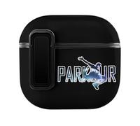 Parkour Art Case Cover Compatible with AirPods 4th Generation Hard Skin Protection