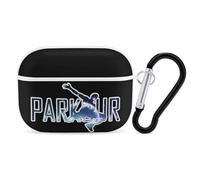 Parkour Art Case Cover Compatible with AirPods Pro 2nd 1st Generation Hard Skin Protection