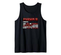 Parkour Definition Freerunning Traceur Street Workout Tank Top