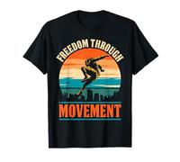 Parkour Freedom Through Movement Urban Flow T-Shirt