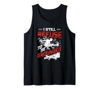 Parkour Freerunning I Still Refuse to Be Grounded Traceur Tank Top