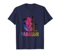 Parkour Jump - Dynamic Urban Design T-Shirt
