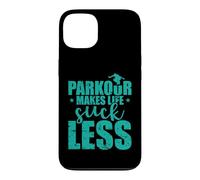 Parkour Makes Life suck less Sport Training Case for iPhone 13