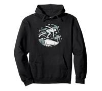 Parkour Precision Jump Urban Environment Adult Traceur Pullover Hoodie