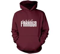Parkour - Unisex Hoodie - Parkour Free Running Gymnast - M Maroon