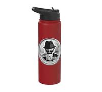 Parks and Recreation Duke Silver Coin Logo Stainless Steel Insulated Water Bottle