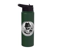 Parks and Recreation Duke Silver Coin Logo Stainless Steel Insulated Water Bottle