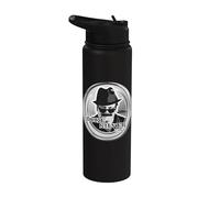 Parks and Recreation Duke Silver Coin Logo Stainless Steel Insulated Water Bottle