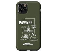 Parks And Recreation Pawnee Indiana Icons Case for iPhone 11 Pro