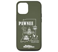 Parks And Recreation Pawnee Indiana Icons Case for iPhone 12/12 Pro