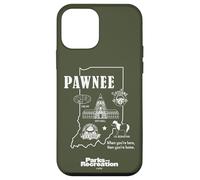 Parks And Recreation Pawnee Indiana Icons Case for iPhone 12 mini