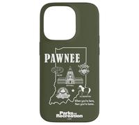 Parks And Recreation Pawnee Indiana Icons Case for iPhone 14 Pro