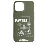 Parks And Recreation Pawnee Indiana Icons Case for iPhone 15