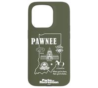 Parks And Recreation Pawnee Indiana Icons Case for iPhone 15 Pro