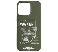 Parks And Recreation Pawnee Indiana Icons Case for iPhone 15 Pro Max