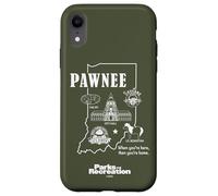 Parks And Recreation Pawnee Indiana Icons Case for iPhone XR