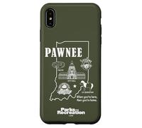 Parks And Recreation Pawnee Indiana Icons Case for iPhone XS Max