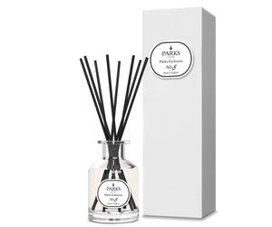 Parks Candles No8 - Feu De Bois Diffuser 220ml in White | Size: 214ml Parks Candles White 214ml