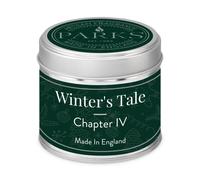 Parks Candles PARKS WINTERS TALE 165G TIN CHAPTER IV MIDNIGHT MASS BELLS in Dark Green | Size: 150g Parks Candles Dark Green 150g