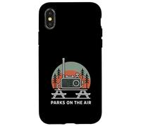 Parks On The Air Portable Ham Radio Operator Camping Case for iPhone X/XS