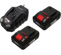 Parkside 1 x 20 V 4.5 A charger + 2 x 4 Ah smart battery - suitable for the X20V Team series