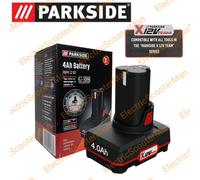 Parkside 12V 4Ah Battery PAPK 12B3 compatible with all tools Parkside X 12V Team