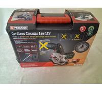 Parkside 12V Cordless Ø85mm Mini Circular Saw Optional For 4Ah Battery & Charger